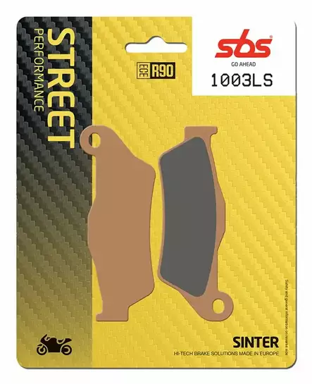 Sbs Jarrupalat Sintered Taakse - Moottoripyörän Jarrupalat - 79831 - 1