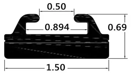 Sno-X Liukukisko Ski-Doo 142cm - Moottorikelkan Liukukiskot - 77011 - 1