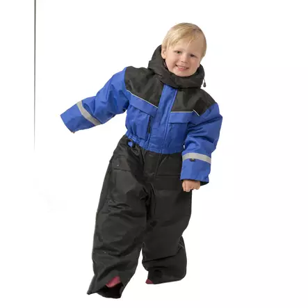 Snowpeople Safari haalari lasten sin./musta 100 - Moottorikelkan Haalarit - 107541 - 1