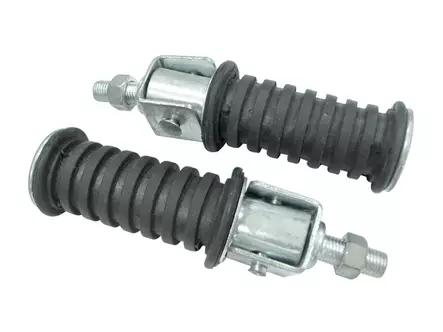 Tec-X Jalkatappisarja, Pyöreä pultti-malli, M10 x 25mm - Mopon & Skootterin Jalkatapit - 98111 - 1