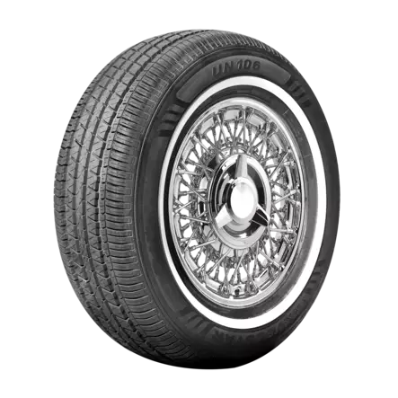 Travelstar Classic Radial UN106 Valkosivu 18 mm 215/70-15 - Valkosivurenkaat - 165701 - 1