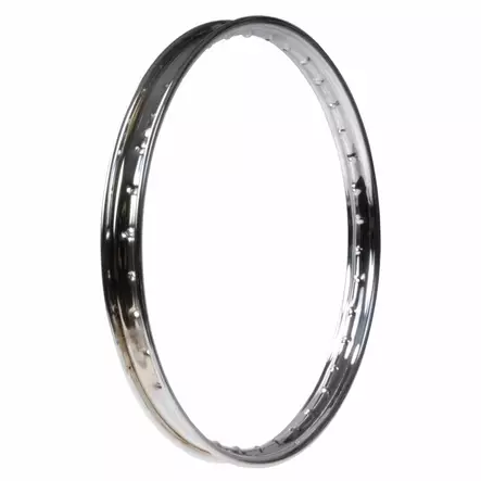 Vannekehä, 19" x 1.35" (36 r.), Kromiteräs - Moottoripyörän Pinnasarjat - 96811 - 1