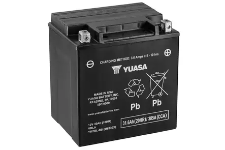 Yuasa akku, YIX30L-BS (cp) - Yleisosat - Akut - 106971 - 1