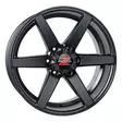 Barzetta Terreno MattBlack 7.5x17 Jako: 6x139.7 ET: 35 vanne - Auton Vanteet - 2511 - 2