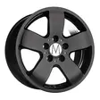 Melchior Vanguard Classic Black 7.5x16 Jako: 5x112 ET: 37 vanne - Auton Vanteet - 3571 - 1