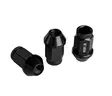 Alumiinimutterisarja musta 1,25mm nousu, 12mm, 16 kpl - Pultit ja mutterit - 115051 - 1