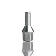 Aluvannepultti 1,75mm nousu, 12mm, pituus 24mm, 20 kpl - Pultit ja mutterit - 116031 - 1