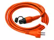 DEFA VERKKOJOHTO MINIPLUG 5M ORANSSI - Yleisosat ja tarvikkeet - 11821 - 1