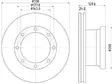 DON JARRULEVY 330MM KORKEUS 130MM MAN L2000 TAKA 17.5 - Yleisosat ja tarvikkeet - 55451 - 1