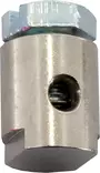 Fix Ruuvinippa, Ø 9,0mm , pituus 10,5mm , vaijeri Ø 2,5mm , (10kpl) - Yleisosat - Yleisvaijerit & nipat - 82781 - 1