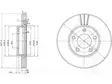 JARRULEVY DELPHI, 2 KPL / PKT, ETU, MAZDA 3, 5 - Yleisosat ja tarvikkeet - 14841 - 1