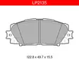 JARRUPALASARJA DELPHI ETU, LEXUS, TOYOTA - Yleisosat ja tarvikkeet - 9801 - 1