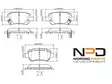 JARRUPALASARJA NPD TAKA, HYUNDAI, KIA, OPEL - Yleisosat ja tarvikkeet - 15151 - 1
