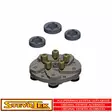 Kiinnityslaippa keskireiättömille vanteille 36 ja 40 mm akselille - Rengastarvikkeet - 115851 - 1