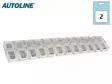 LATTALIITINRIMA 12-OSAINEN 6,3MM UROS 2KPL - Yleisosat ja tarvikkeet - 53191 - 1