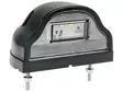 LED-REKISTERIVALO 12/24V ISO MUSTA ADR - Yleisosat ja tarvikkeet - 68261 - 1