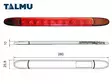 LISÄJARRUVALO PUN MD24 TARRA/RUUVIKIINNITYS - Yleisosat ja tarvikkeet - 38771 - 1