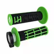 ODI EMIG 2.0 - V2 LOCK-ON Grip BLACK/Green - Moottoripyörän Ohjaus & hallinta - 81201 - 1