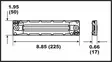 Perf metals anodi tanko Honda 75-250HP - Veneen Anodit - 110121 - 1