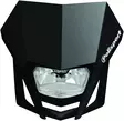 Polisport LMX etulyhty Musta (6) - Moottoripyörän Valomaskit - 105811 - 1