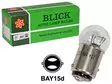 POLTTIMO 12V 23/8W BAY15D "PIENIKUPUINEN" - Yleisosat ja tarvikkeet - 68871 - 1