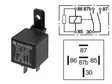 RELE 12V 2X20A 5-N. VAST. - Yleisosat ja tarvikkeet - 42901 - 1