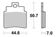 Sbs Jarrupalat Ceramic - Moottoripyörän Jarrupalat - 103691 - 1