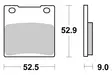 Sbs Jarrupalat Sintered - Moottoripyörän Jarrupalat - 104701 - 1