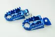 Scar Evolution Footpegs - Ktm/Husab./Husq./Sherco/Beta 05-17 Blue color - Moottoripyörän Jalkatuki - 90021 - 1