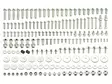 Sixty5 laaja ruuvisarja yleismalli 193 osaa - Moottoripyörän Pultit & kiinnikkeet - 93171 - 1