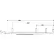 Sno-X Ripper Four Ohjausrauta pari 4" Kovametalli - Moottorikelkan Ohjausraudat - 95791 - 1