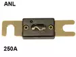 SULAKE ANL (GOLD PLATED 250A) - Yleisosat ja tarvikkeet - 53991 - 1