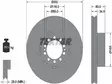 TEXTAR JARRULEVY 330MM RENAULT MIDLUM ETU - Yleisosat ja tarvikkeet - 54981 - 1