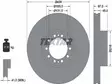 TEXTAR JARRULEVY 438MM RENAULT/SISU ETU 8T - Yleisosat ja tarvikkeet - 55181 - 1