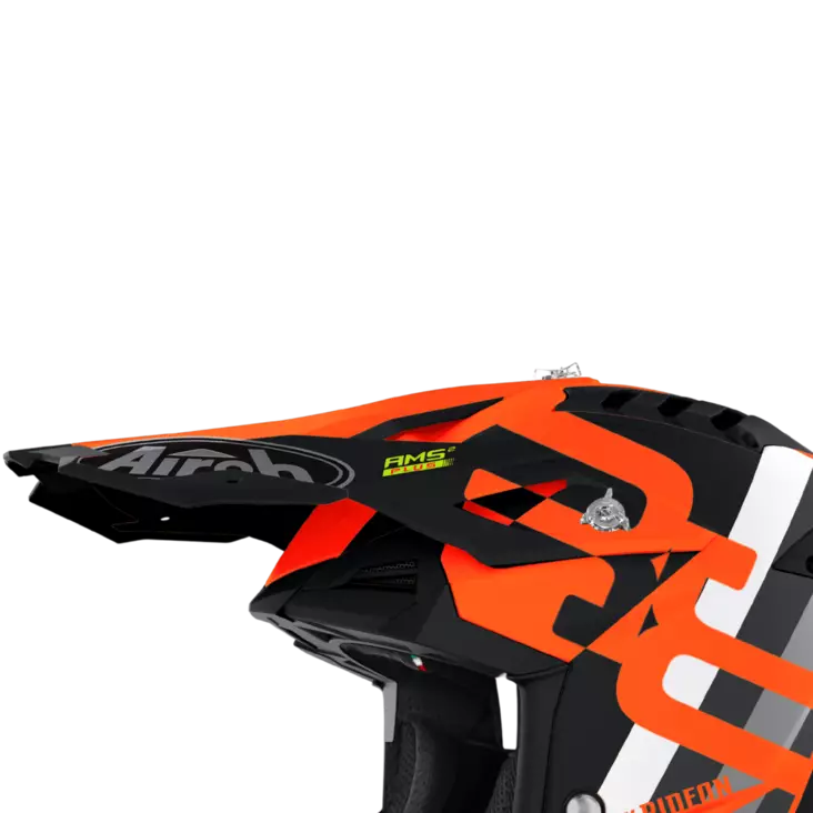 Airoh Aviator 3 Lippa Rainbow oranssi matta - MP Lipat & ruuvit - 108232 - 1
