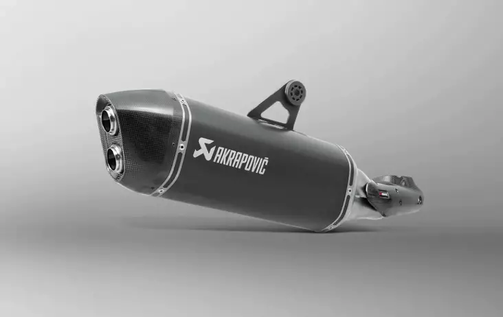 Akrapovic Slip-On Line (Titaani) Mustaline R1200GS/Adventure 2013-16 - Moottoripyörän Äänenvaimentajat - 90262 - 1