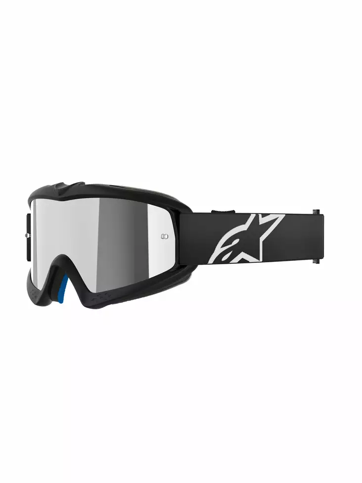 Alpinestars Ajolasit Vision YOUTH CORP Musta Peili Hopea - ATV Ajolasit - 85792 - 1