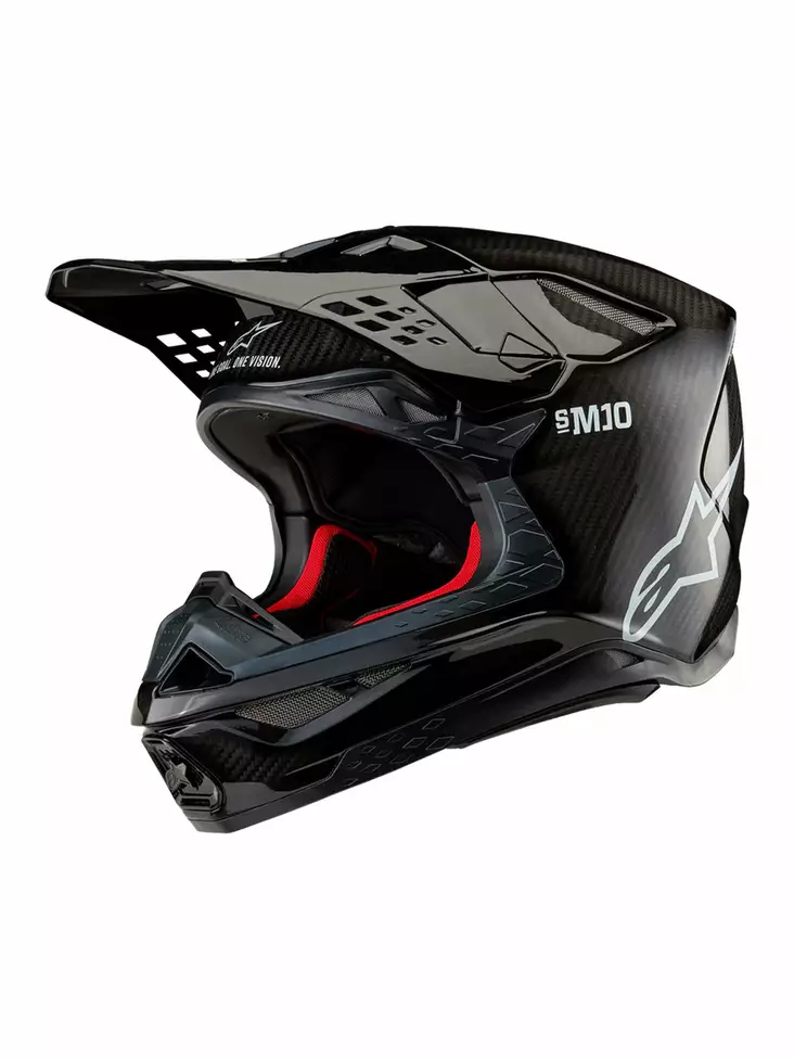 Alpinestars Kypärä S-M10 2206 Solid Carbon 2XL - MP Offroad-kypärät - 90822 - 1