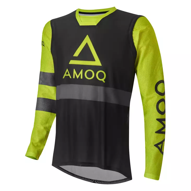 AMOQ Airline Mesh Ajopaita Musta/HiVis M - MP Paidat - 106542 - 1