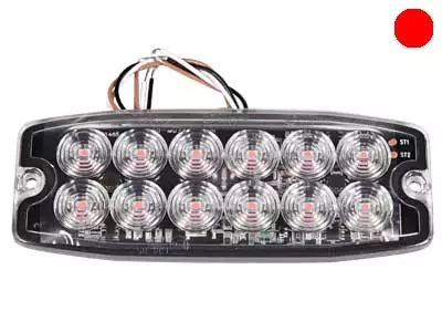 AXIXTECH LP26 12-LED LED-TASOVILKKU PUN. # - Yleisosat ja tarvikkeet - 51852 - 1