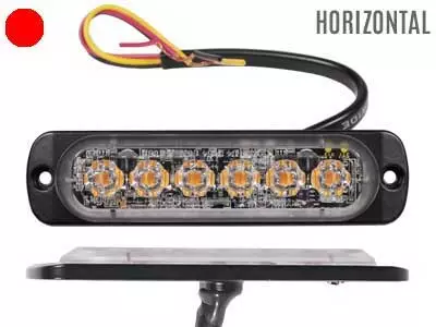 AXIXTECH ST6 PUNAINEN VAAKA LED-TASOVILKKU R65 - Yleisosat ja tarvikkeet - 52782 - 1