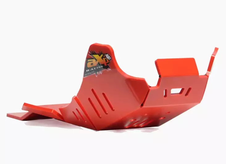 AXP Xtrem HDPE Skid Plate Red Beta 350RR/390RR/430RR/480RR/500RR 23-24 - Moottoripyörän Suojat & suojukset - 94772 - 1