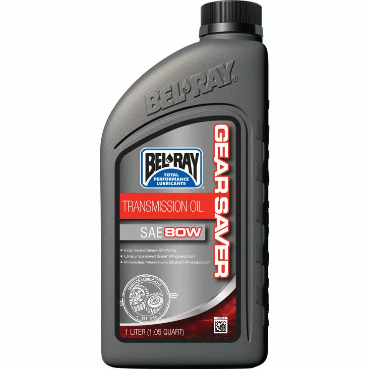 Bel-Ray Gear Saver 80W Transmission Oil 1L - Vaihteistoöljyt - 84192 - 1
