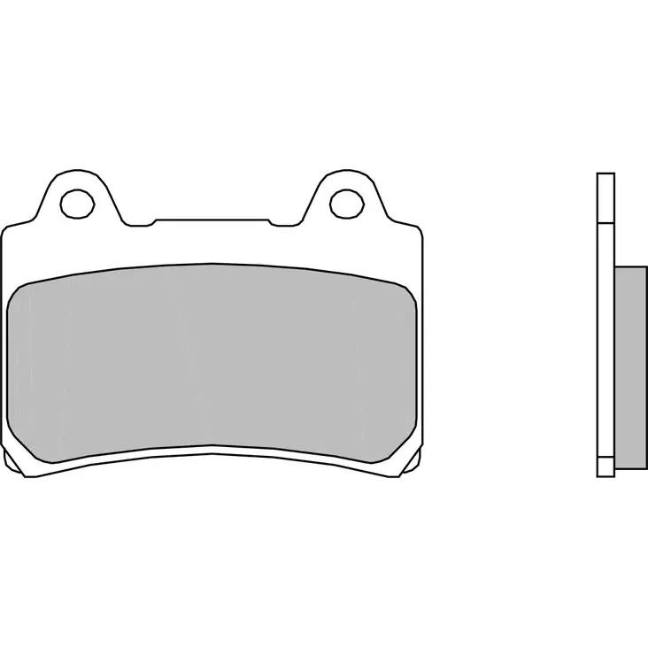 Brembo Jarrupalat Carbon-Ceramic - Moottoripyörän Jarrupalat - 102602 - 1