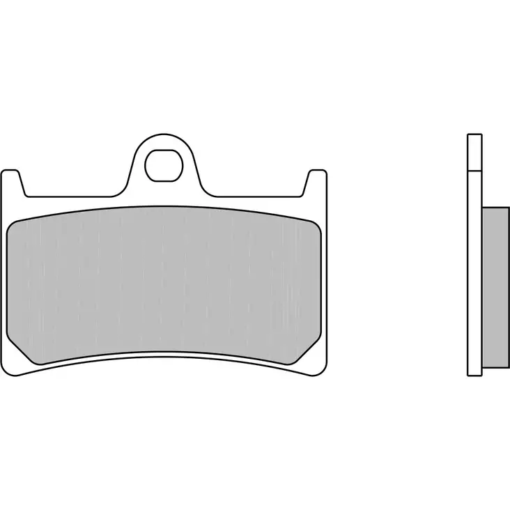 Brembo Jarrupalat Eteen Carbon-Ceramic Racing - Moottoripyörän Jarrupalat - 103492 - 1