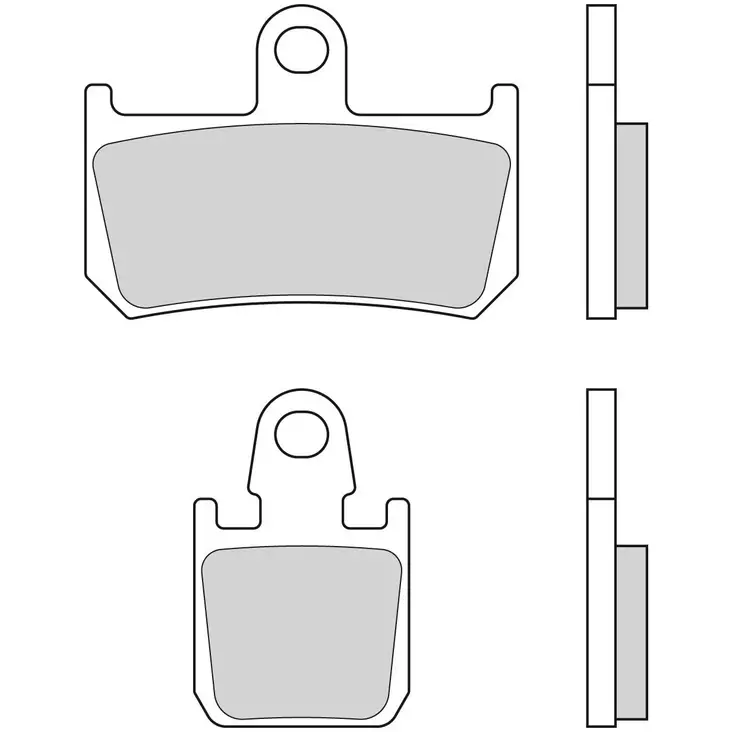 Brembo Jarrupalat Eteen Sintered Road - Moottoripyörän Jarrupalat - 102942 - 1