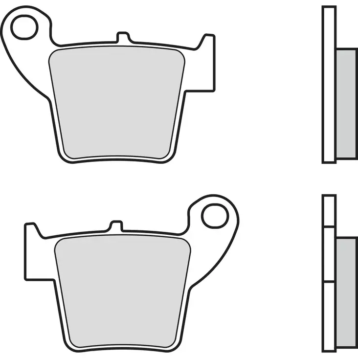 Brembo Jarrupalat Sintered Off-Road - Moottoripyörän Jarrupalat - 101942 - 1