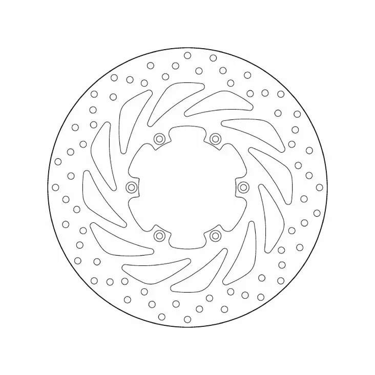 Brembo Serie Oro jarrulevy - Moottoripyörän Jarrulevyt - 103072 - 1