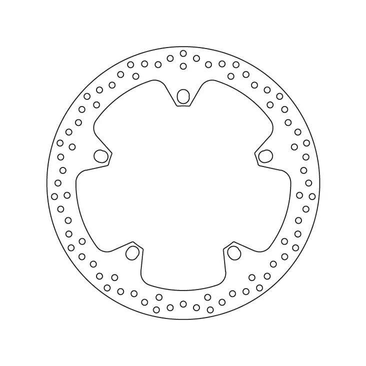 Brembo Serie Oro jarrulevy - Moottoripyörän Jarrulevyt - 103272 - 1