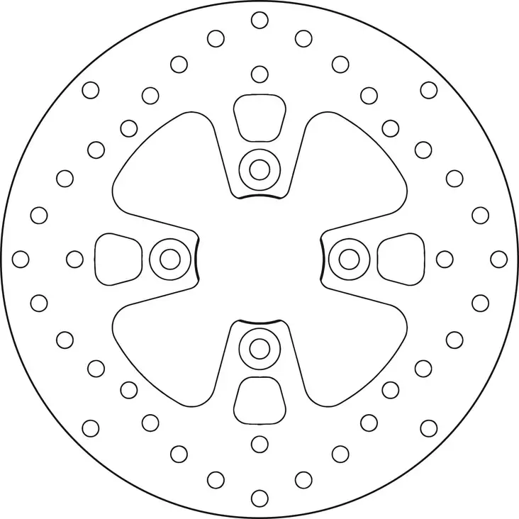 Brembo Serie Oro jarrulevy - Moottoripyörän Jarrulevyt - 103292 - 1